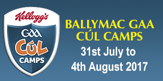 cúl camps 2017